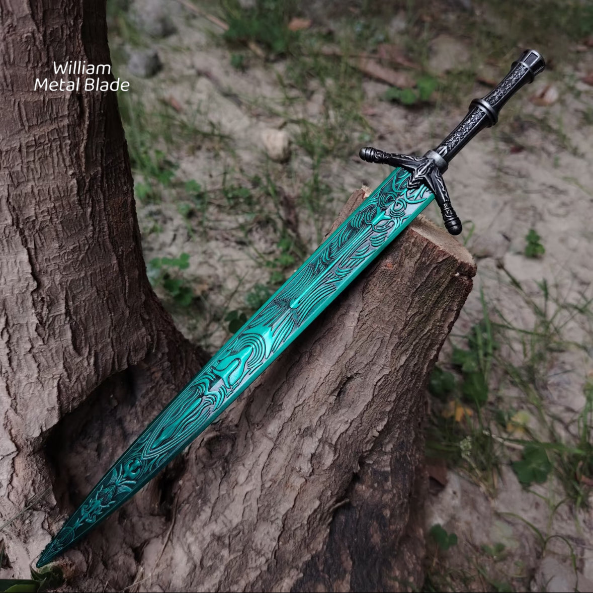 ER Holy Moonlight Sword Metal Miniature 30CM/11"