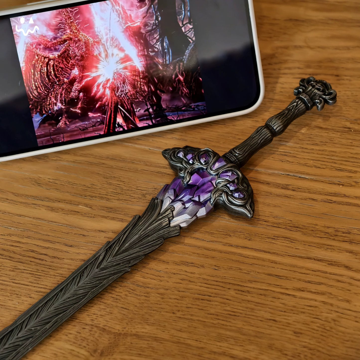 ER Lazuli Glintstone Sword Metal Replica