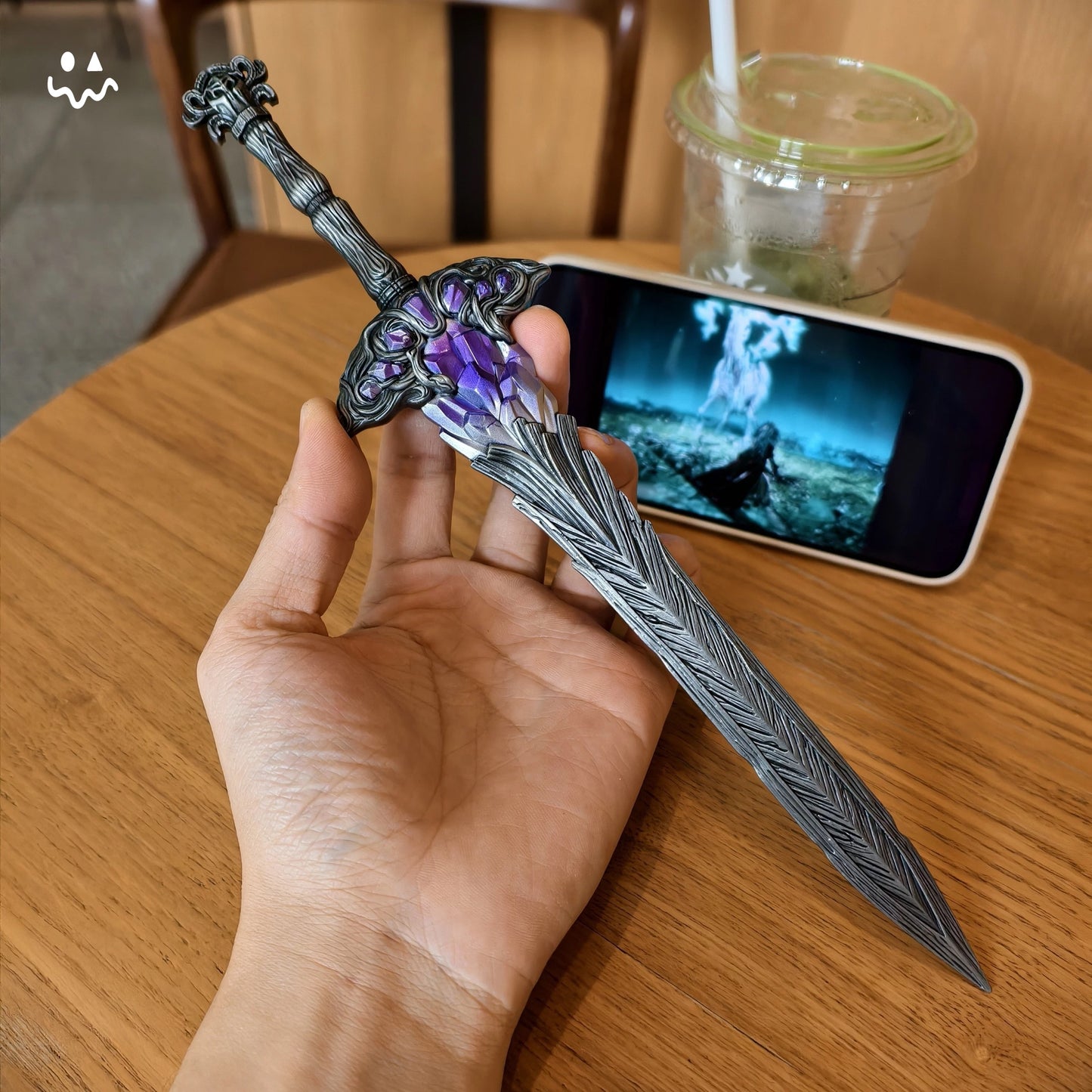 ER Lazuli Glintstone Sword Metal Replica