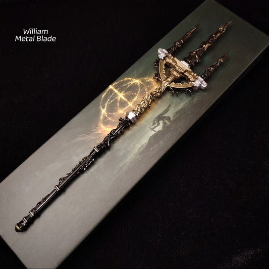 ER Mohgwyn's Sacred Spear Metal Miniature 29.5CM/11.6"