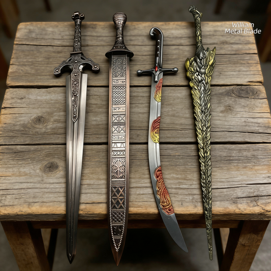 ER Sword Metal Replica 4 In 1 Pack