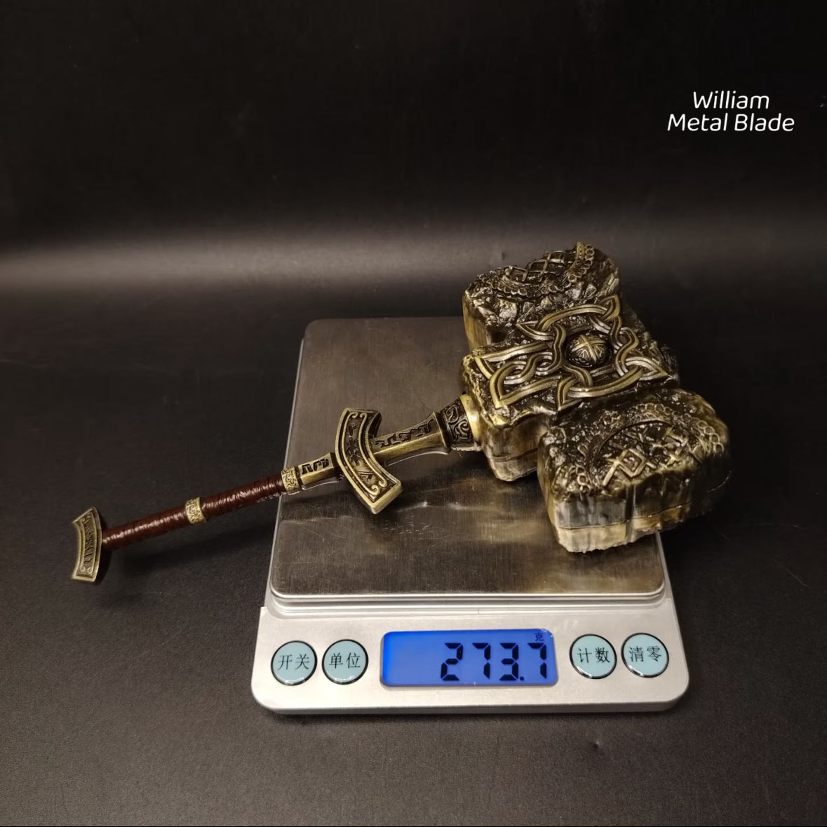Elden Ring Game Giant-Crusher Mini Metal Replica