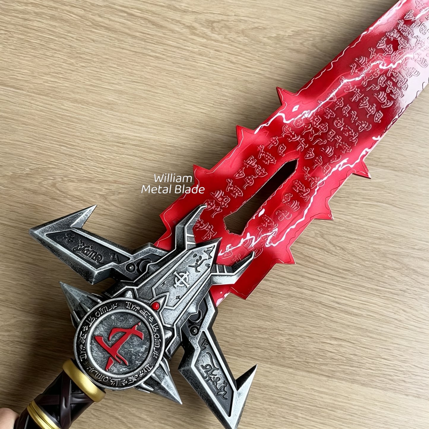 115CM/45.2" Eternal Crucible Sword Blunt Metal Replica