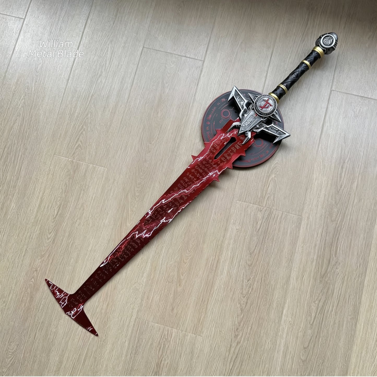 115CM/45.2" Eternal Crucible Sword Blunt Metal Replica