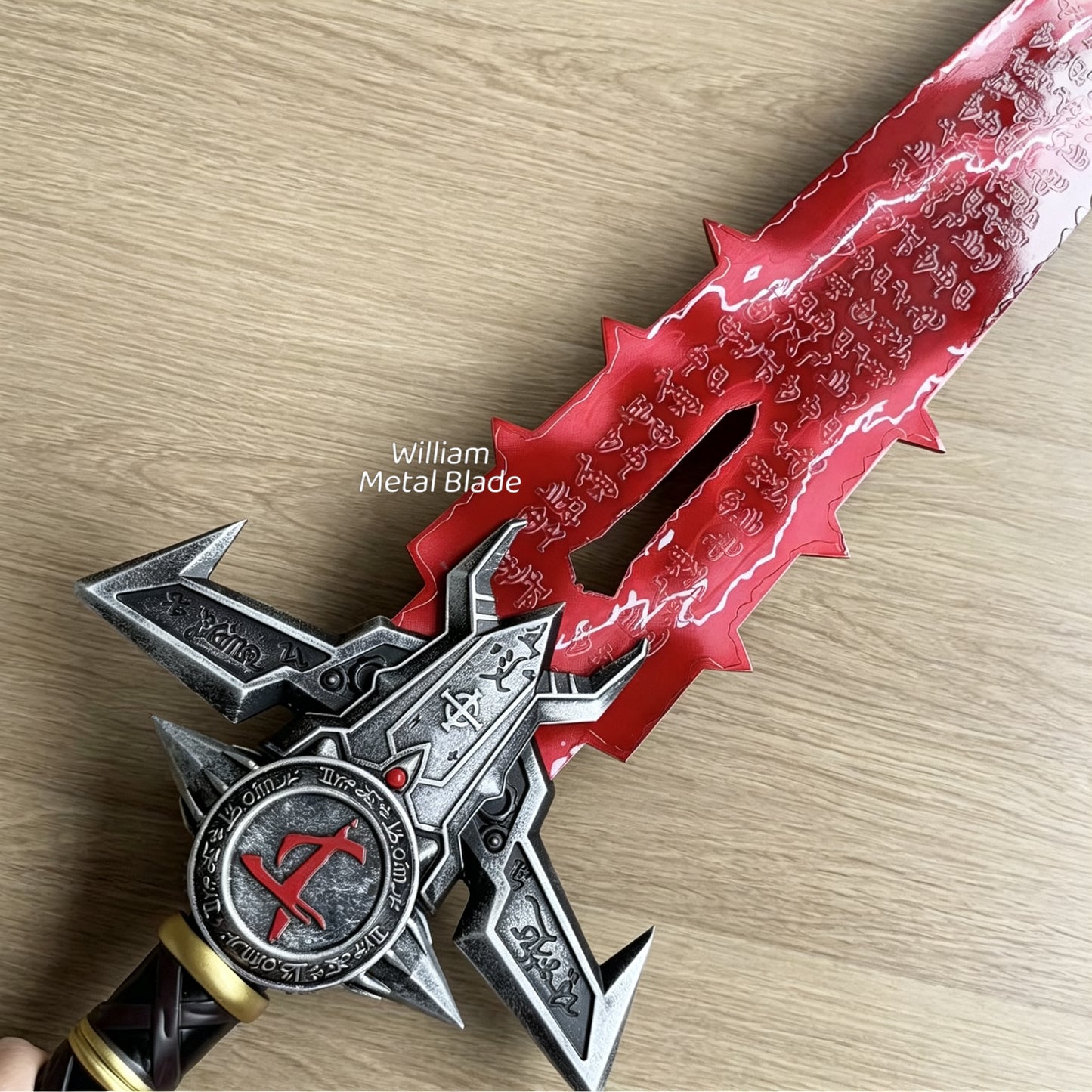 115CM/45.2" Eternal Crucible Sword Blunt Metal Replica