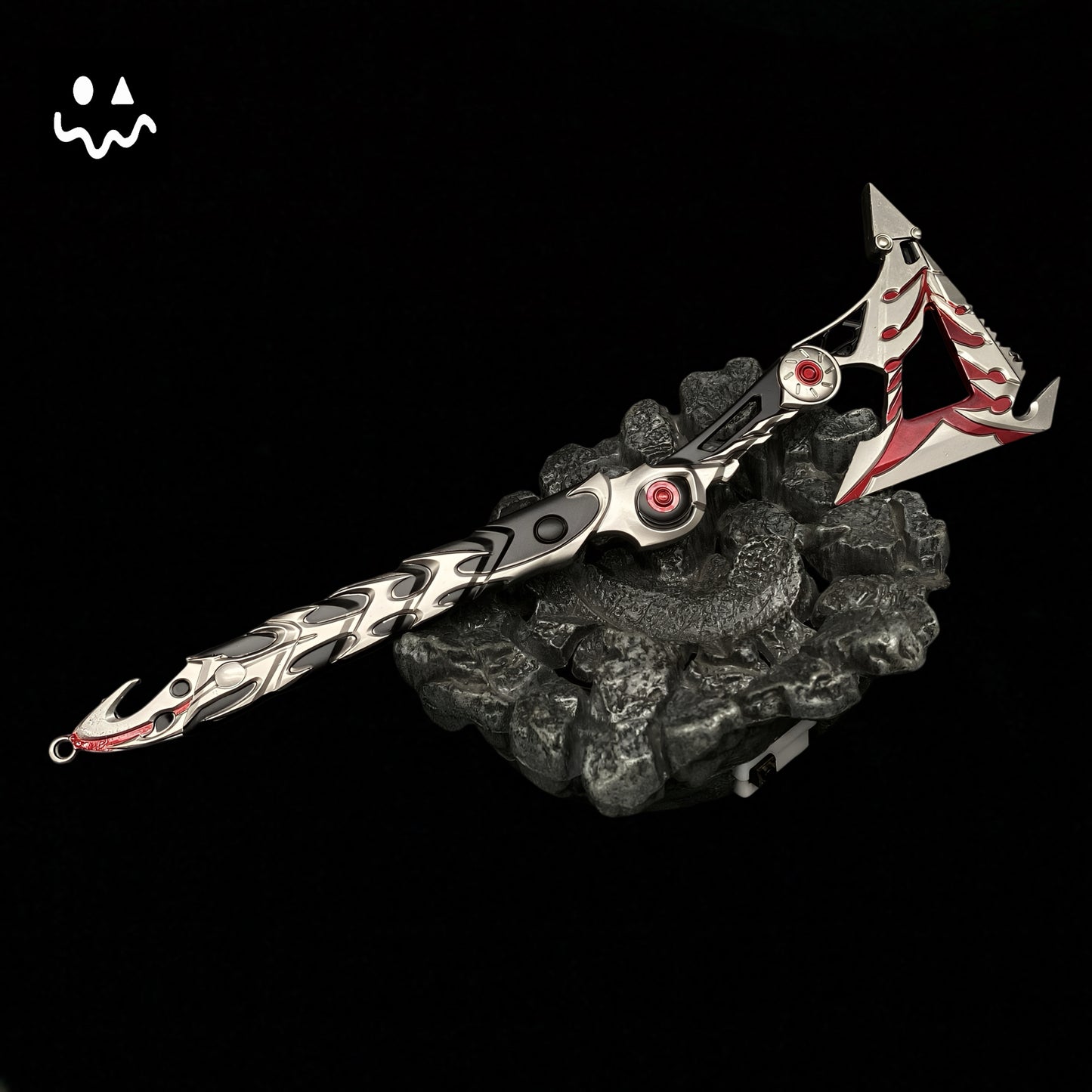 Metal Streamer Fighting Fly Axe Replica Display Collection