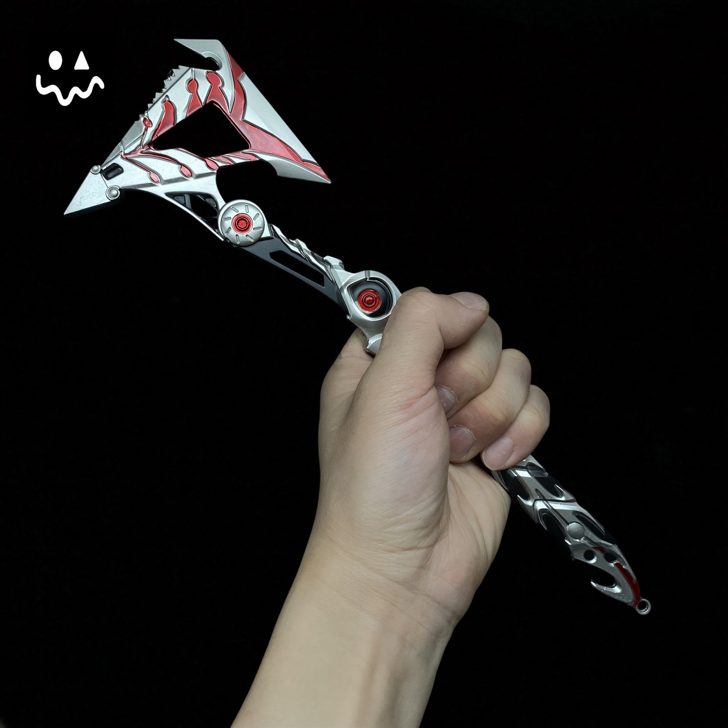 Metal Streamer Fighting Fly Axe Replica Display Collection