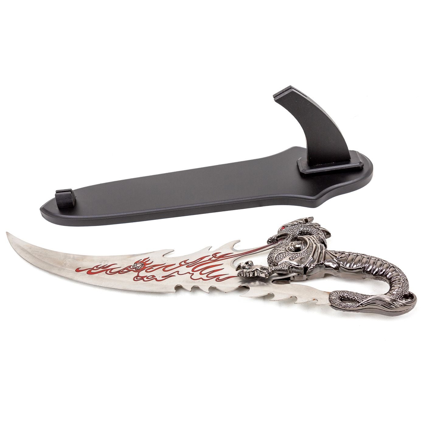 Fire Dragon Bending Knife Metal Blunt Blade Replica