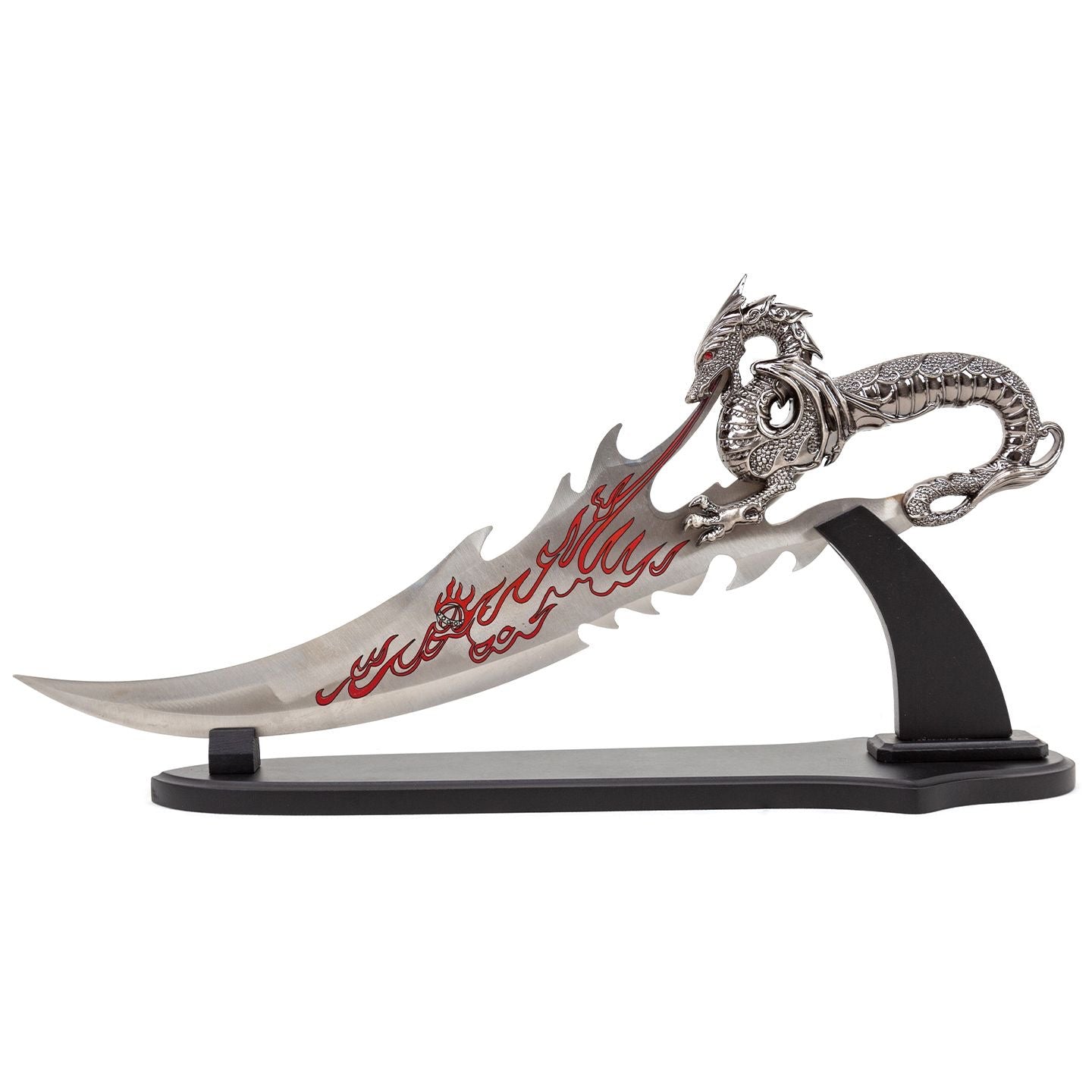 Fire Dragon Bending Knife Metal Blunt Blade Replica