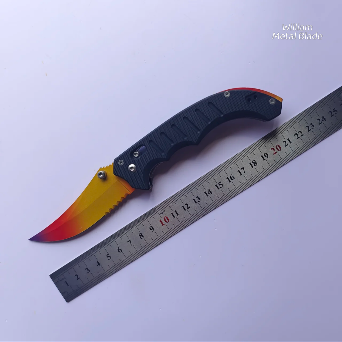 GO Game Fade Balisong & Knife 6 In 1 Pack
