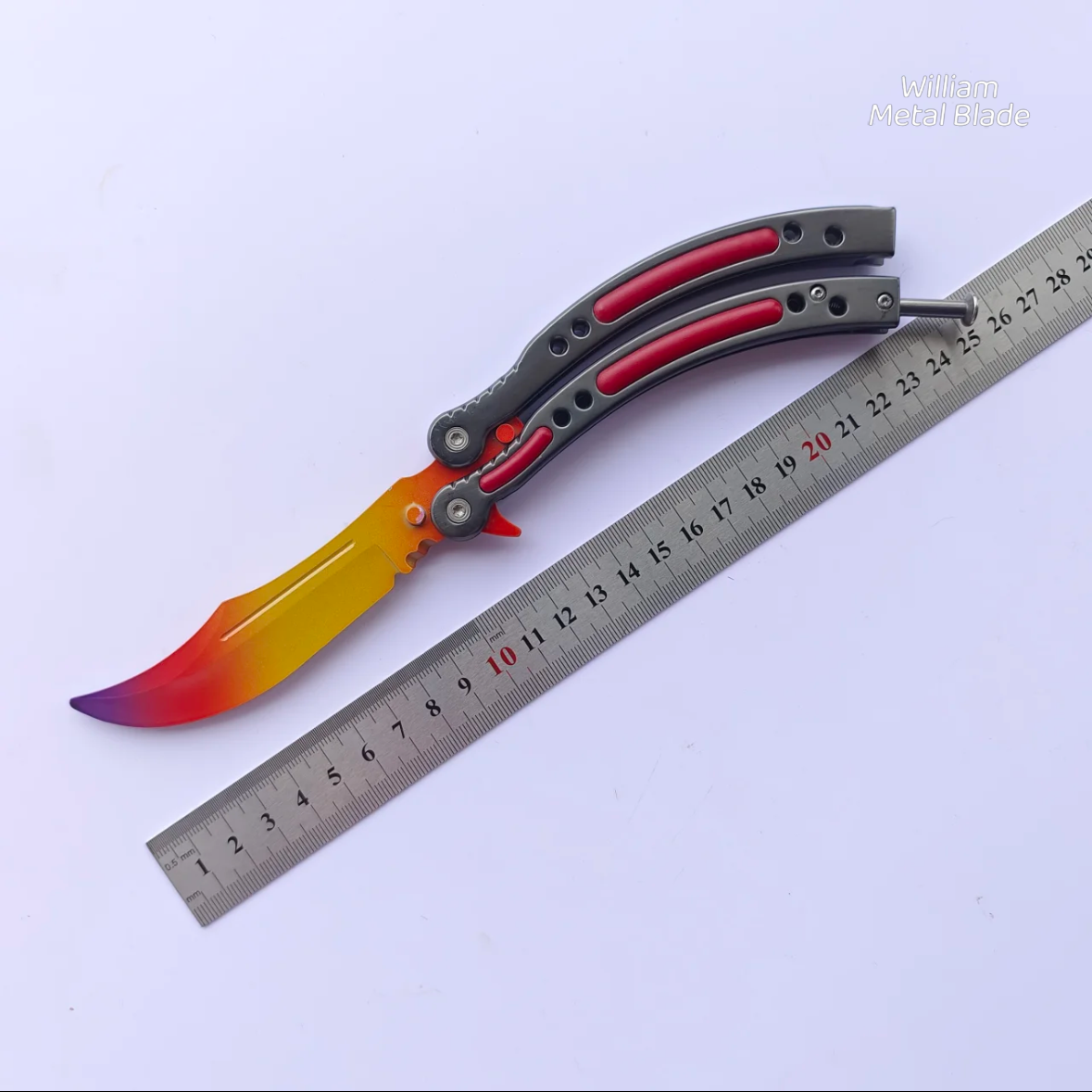 GO Game Fade Balisong & Knife 6 In 1 Pack