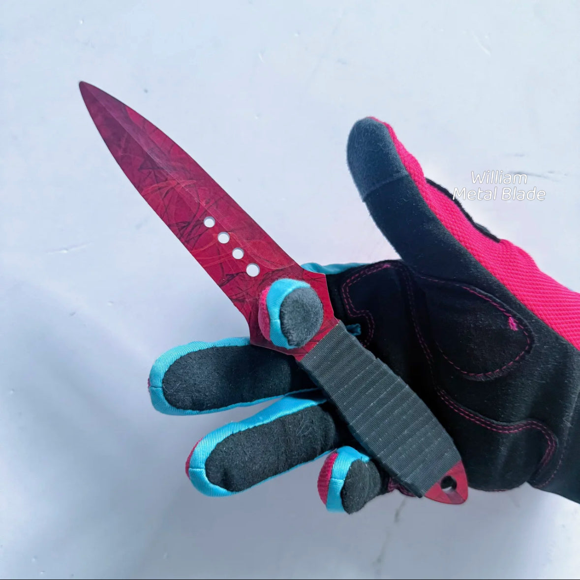 GO Game Gamma Doppler Red Balisong & Knife 3 In 1 Pack