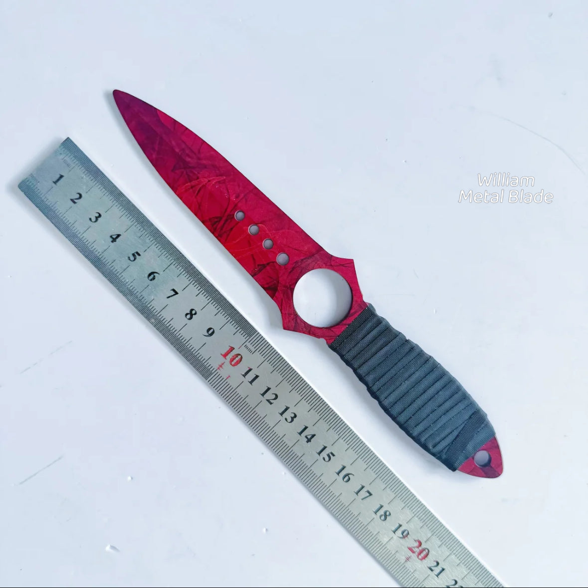 GO Game Gamma Doppler Red Balisong & Knife 3 In 1 Pack