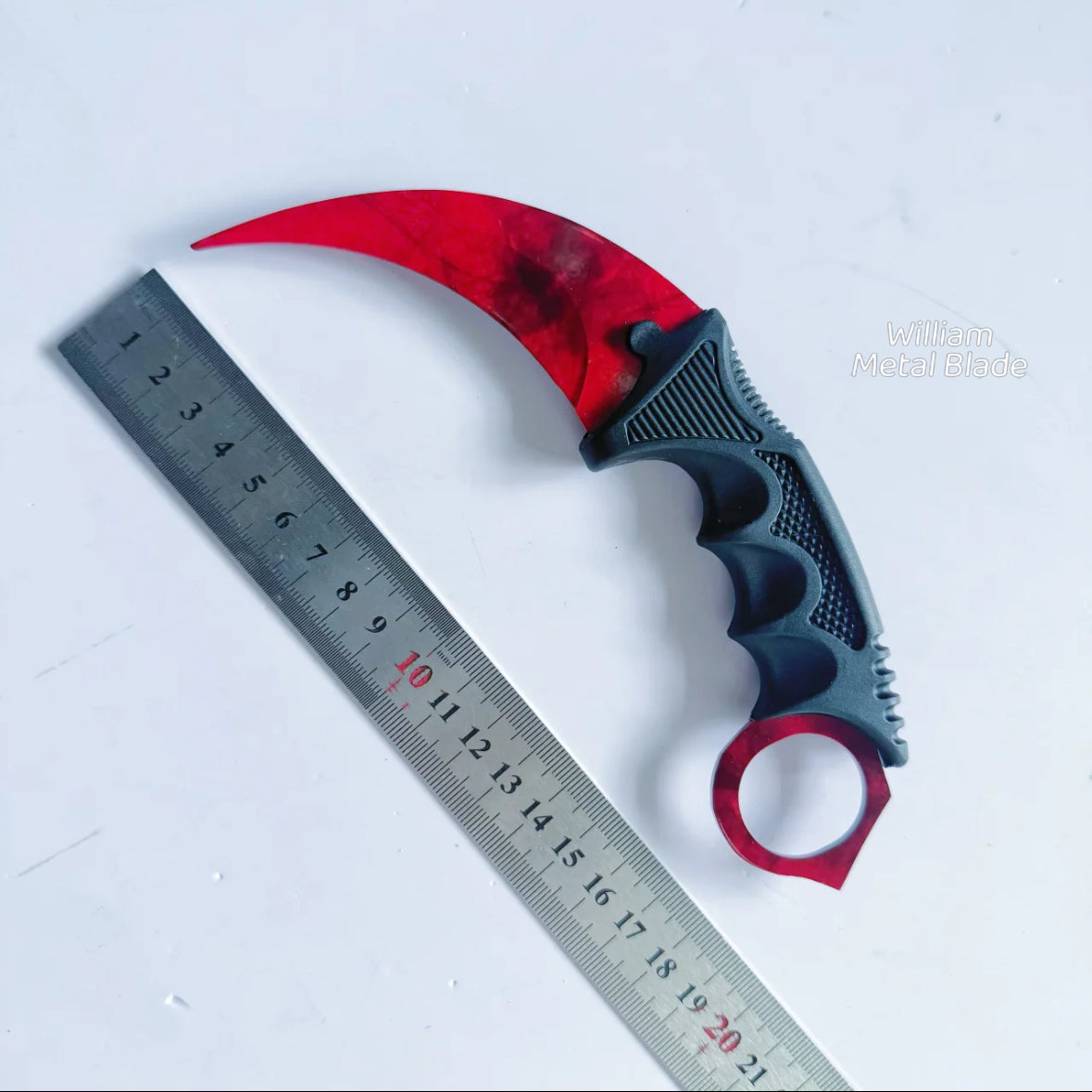 GO Game Gamma Doppler Red Balisong & Knife 3 In 1 Pack