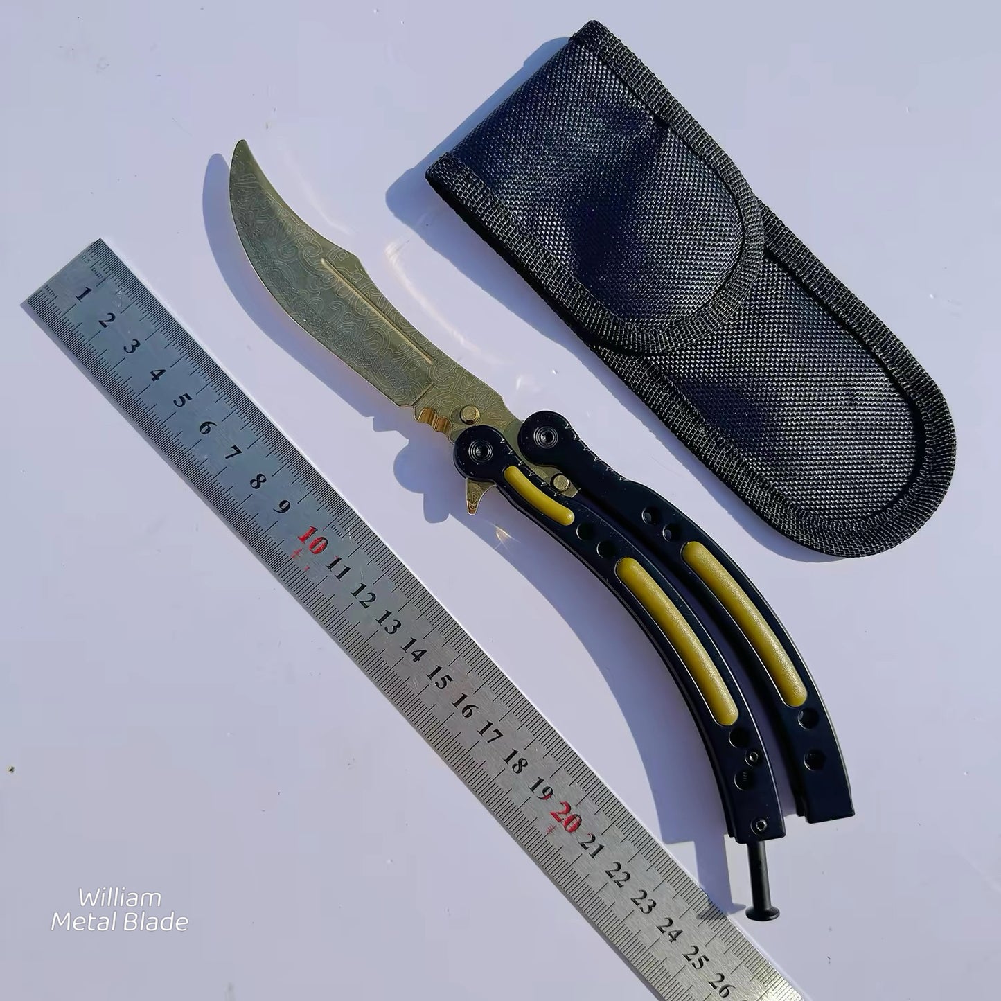 GO Game Lore Balisong & Knife 4 In 1 Pack