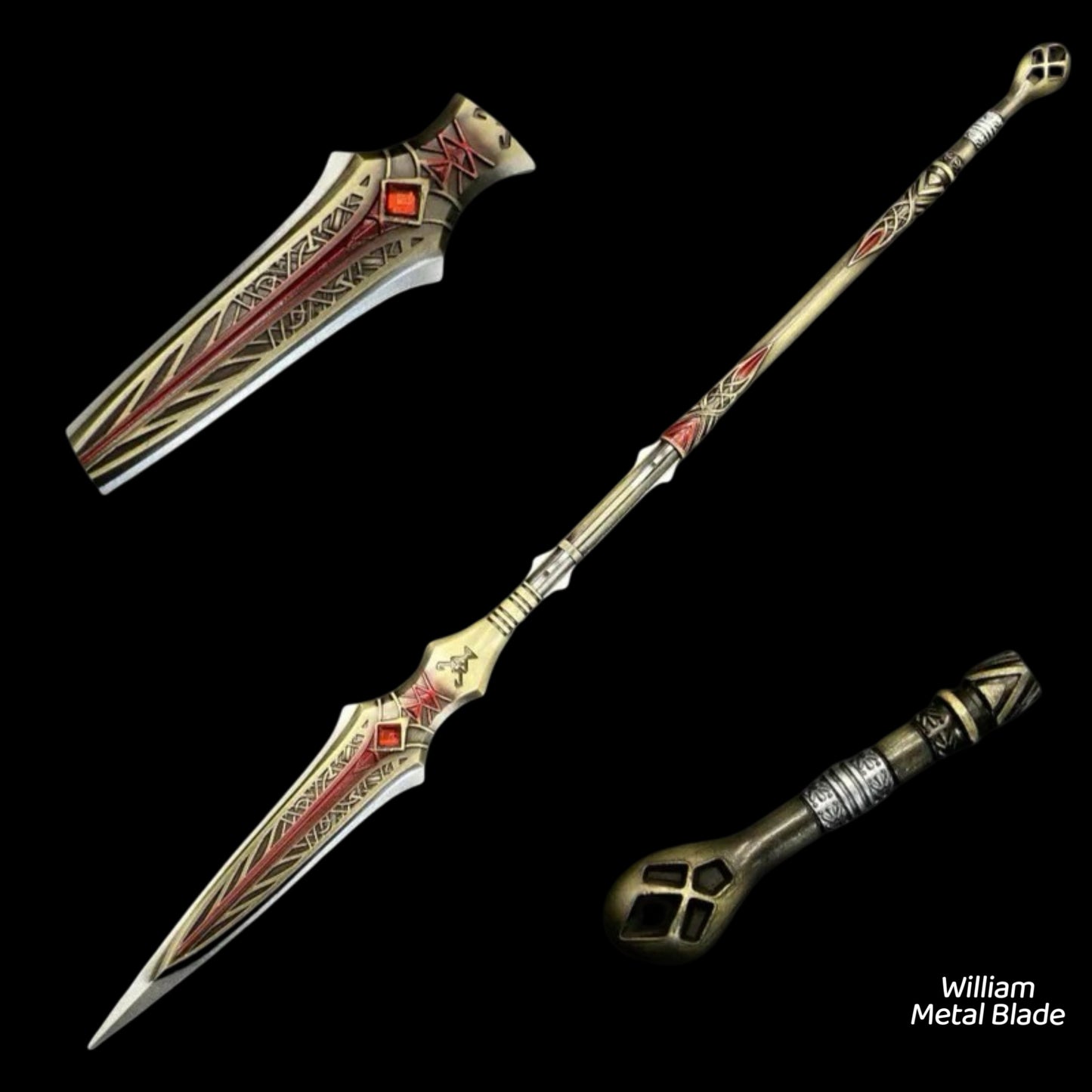 GOW5 Depnier Spear Metal Replica 35CM/13.7"
