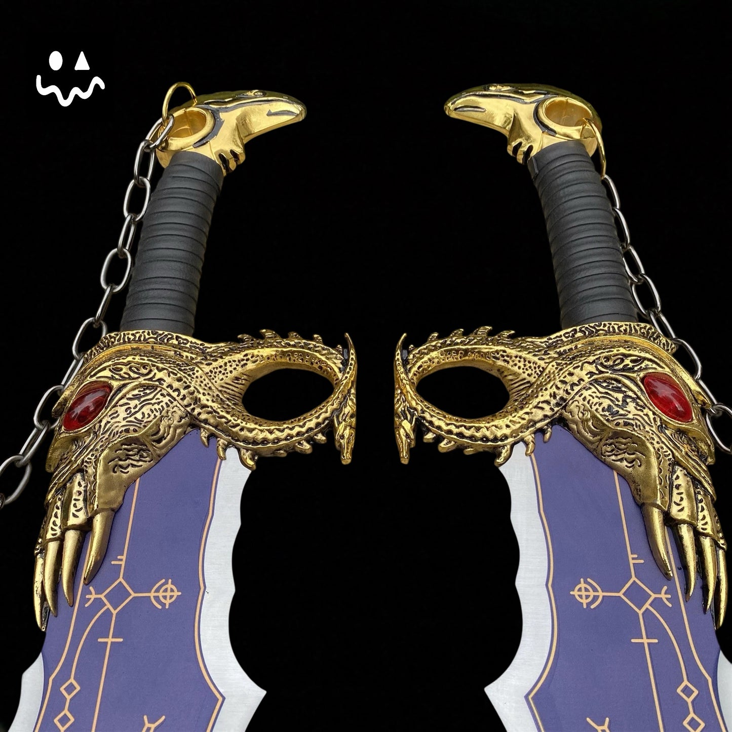 GOW Norse Blades of Chaos Life-size Metal Replica
