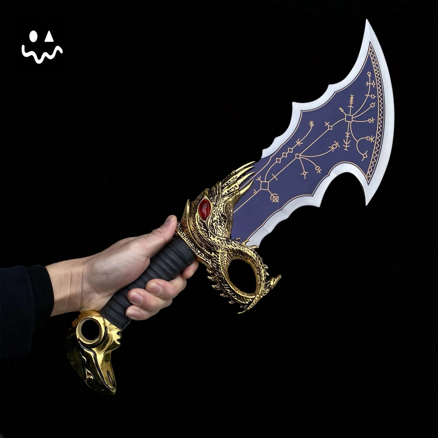 GOW Norse Blades of Chaos Life-size Metal Replica