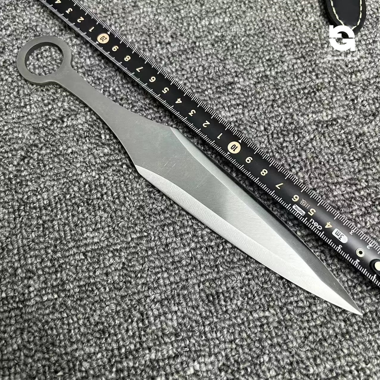Hand-Forged Steel Ninja Flying God Kunai Metal Replica 23CM/9.0''