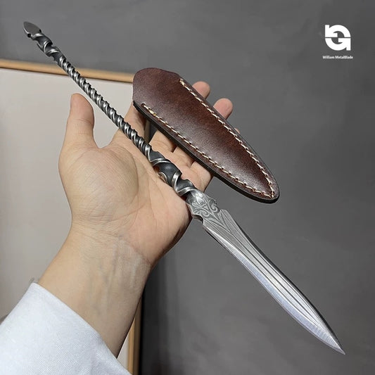 Hand-Forged Steel Zhaoyun Spear Metal Replica 37.5CM/14.7"