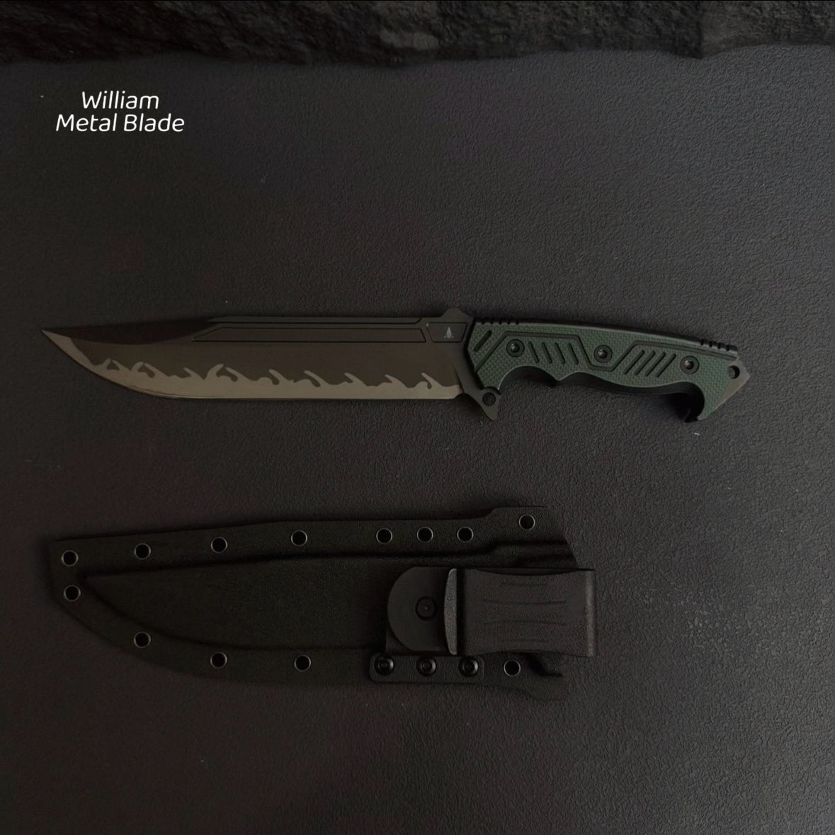 Hand-forging FM918 Steel Ranger Knife Sharp Blade