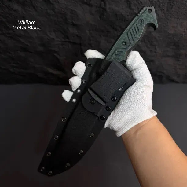 Hand-forging FM918 Steel Ranger Knife Sharp Blade