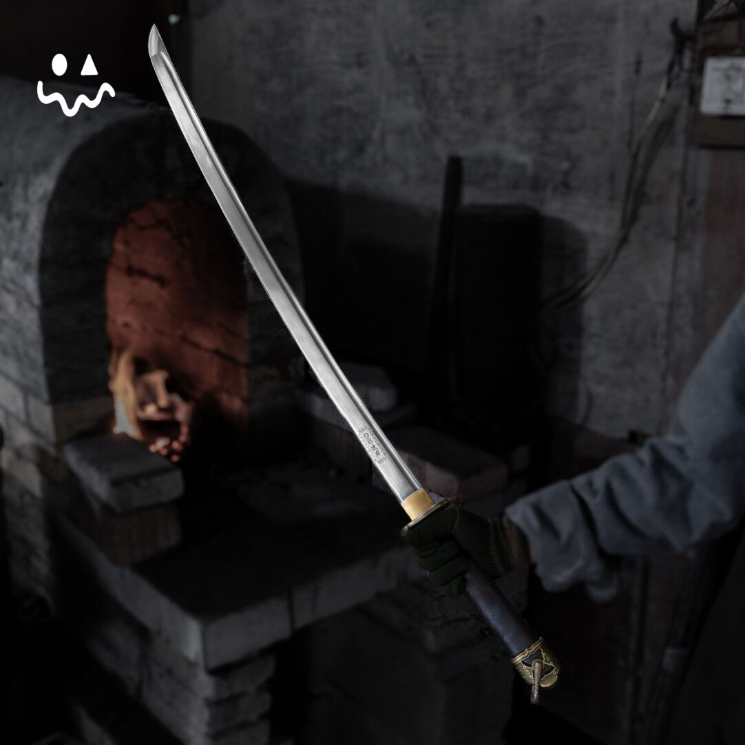 103cm/40.55" Handmade Black Katana Samurai SwordsTraditional Display Sword