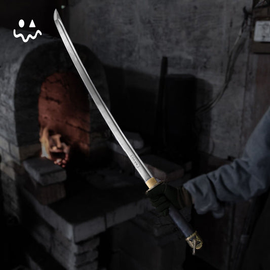 103cm/40.55" Handmade Black Katana Samurai SwordsTraditional Display Sword