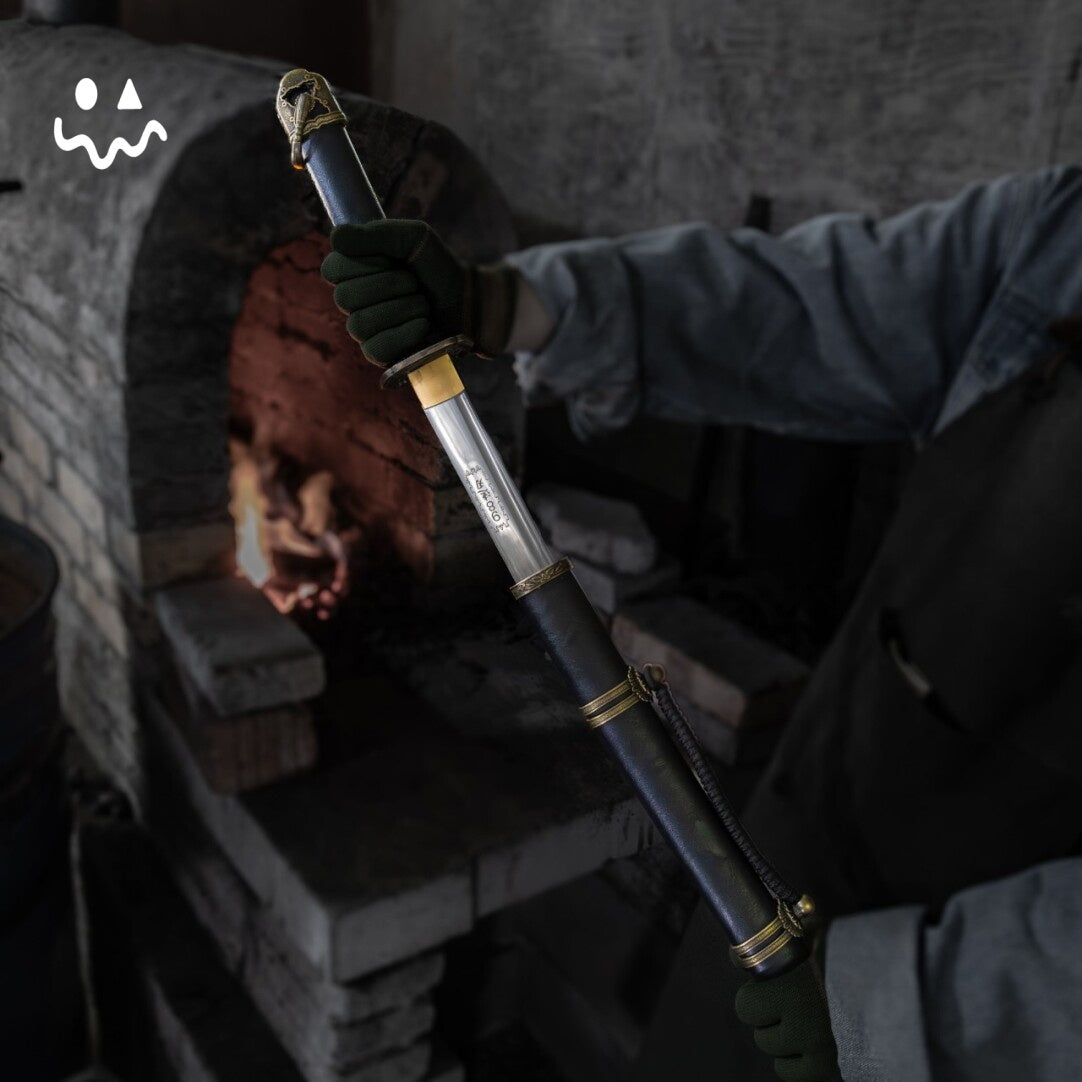 103cm/40.55" Handmade Black Katana Samurai SwordsTraditional Display Sword