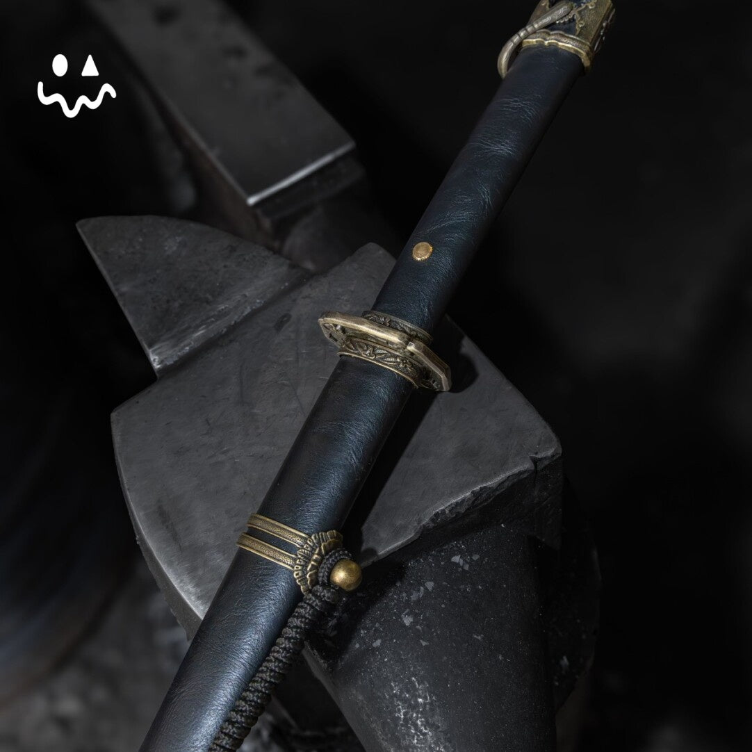103cm/40.55" Handmade Black Katana Samurai SwordsTraditional Display Sword