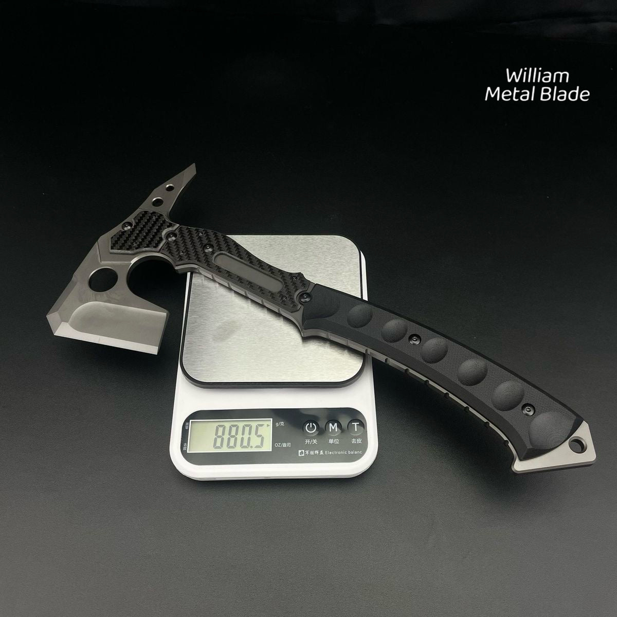 Handmade Steel Re9 Leon Tactical Axe Full Configuration Edition