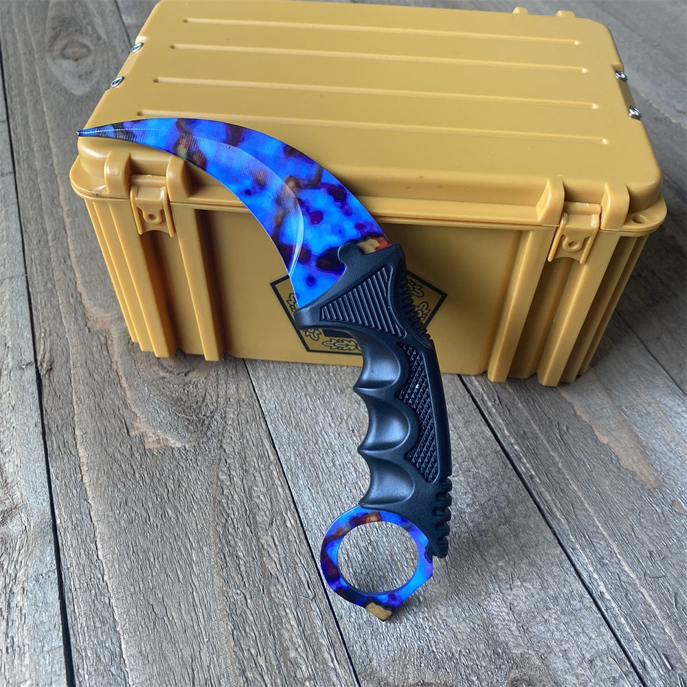 GO Gamma Case Skin Loot Box Hardened Karambit Knife Trainer