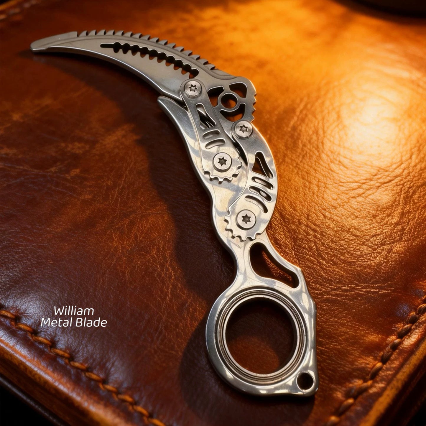 High-quality Steel Karambit Blunt Blade Trainer