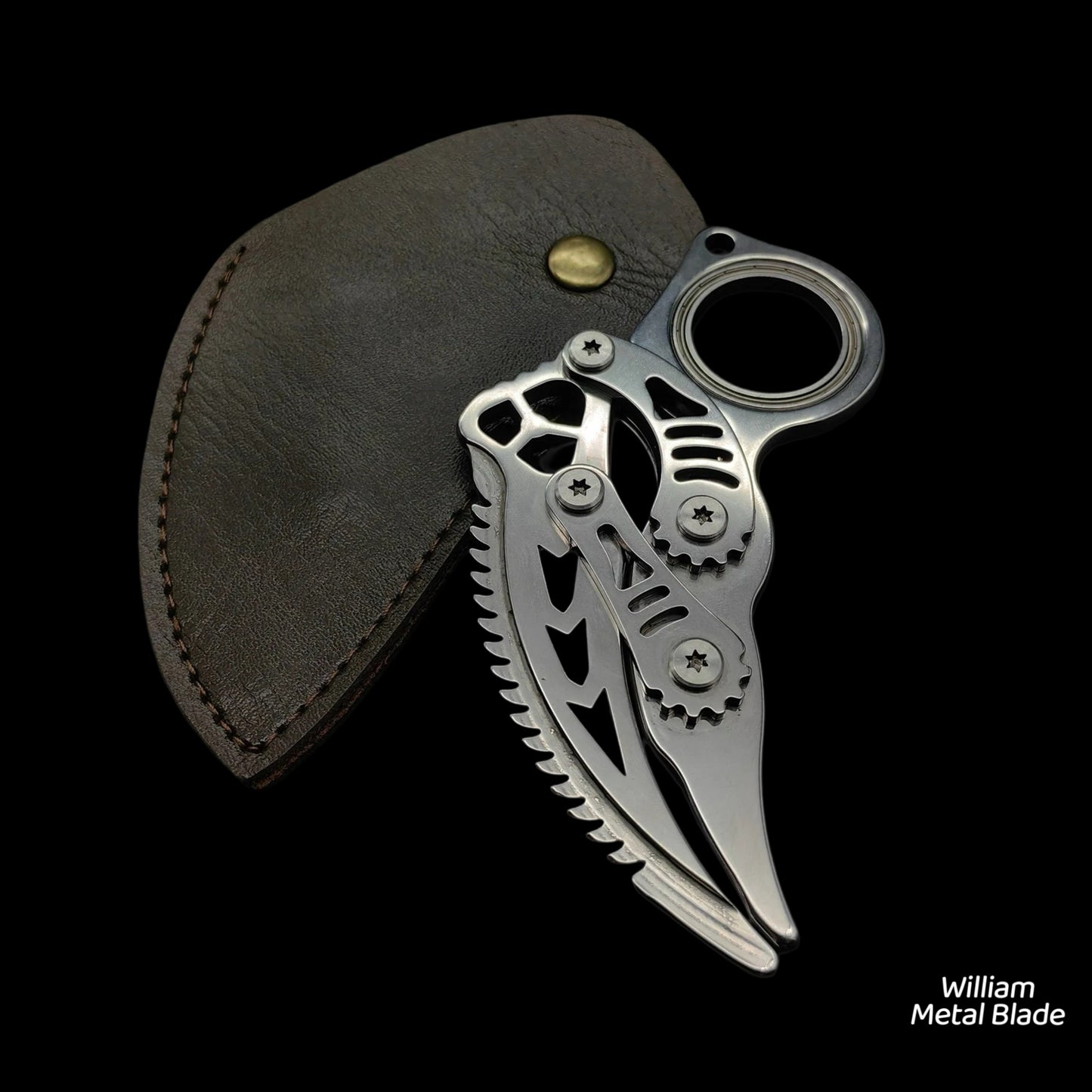 High-quality Steel Karambit Blunt Blade Trainer