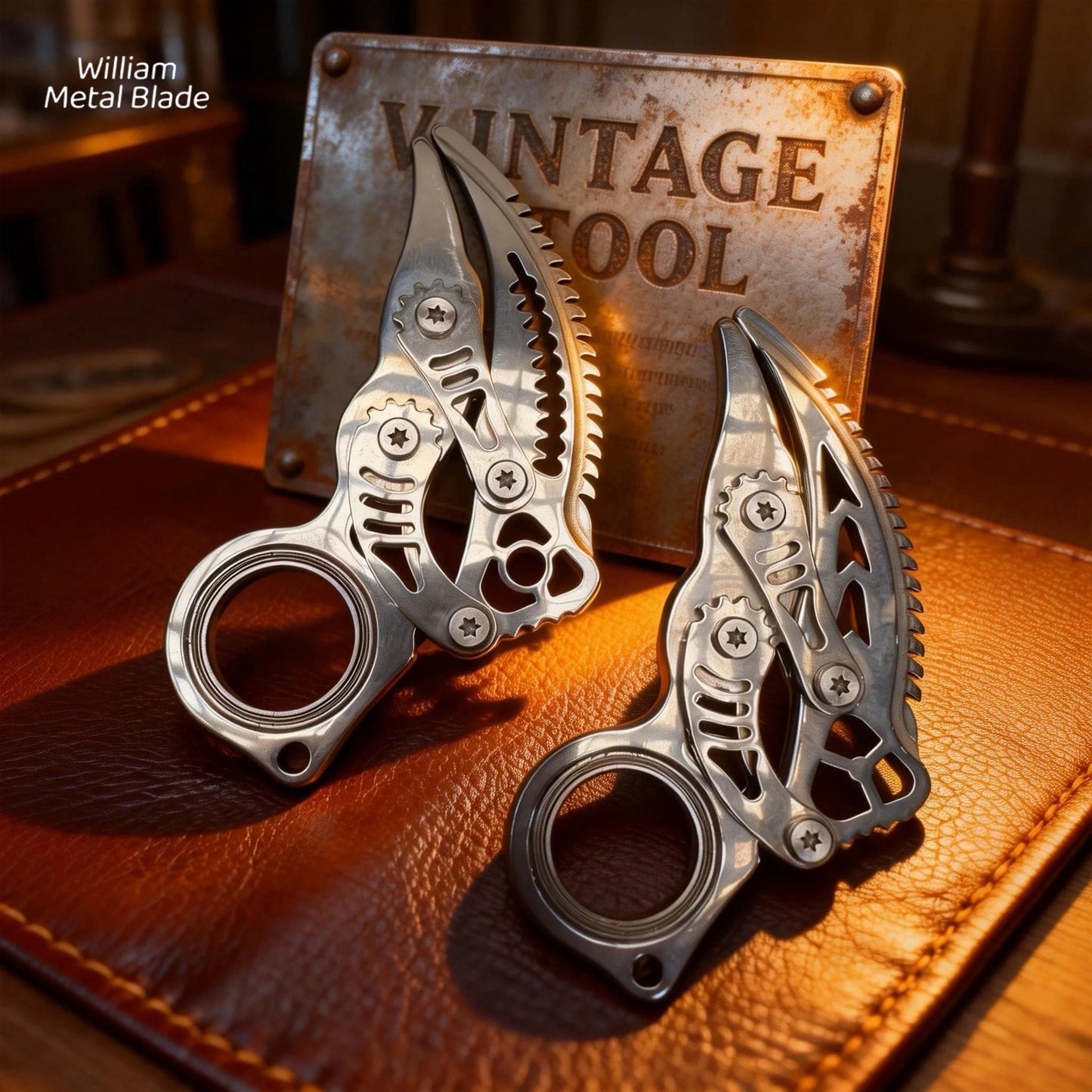 High-quality Steel Karambit Blunt Blade Trainer