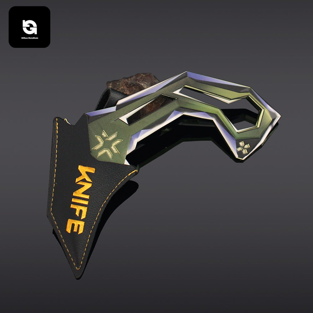 High quality Luminous Pattern Metal VCT karambit Replica