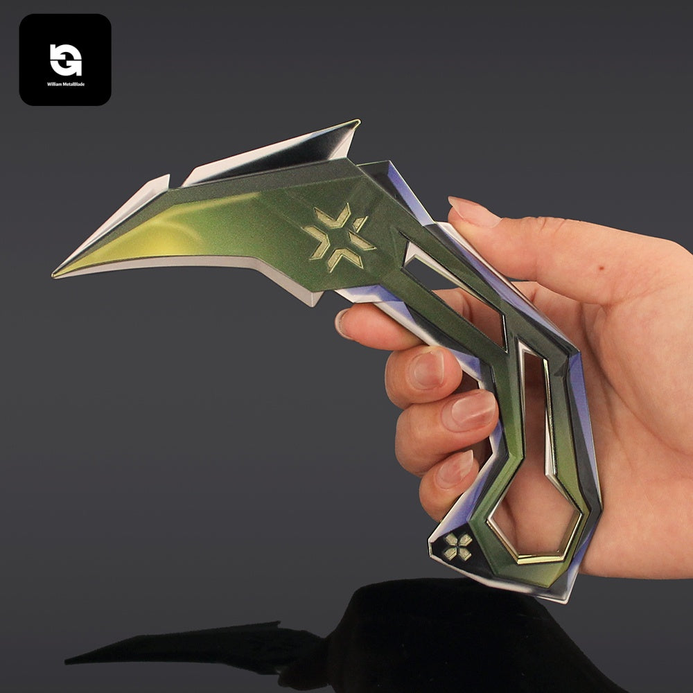 High quality Luminous Pattern Metal VCT karambit Replica