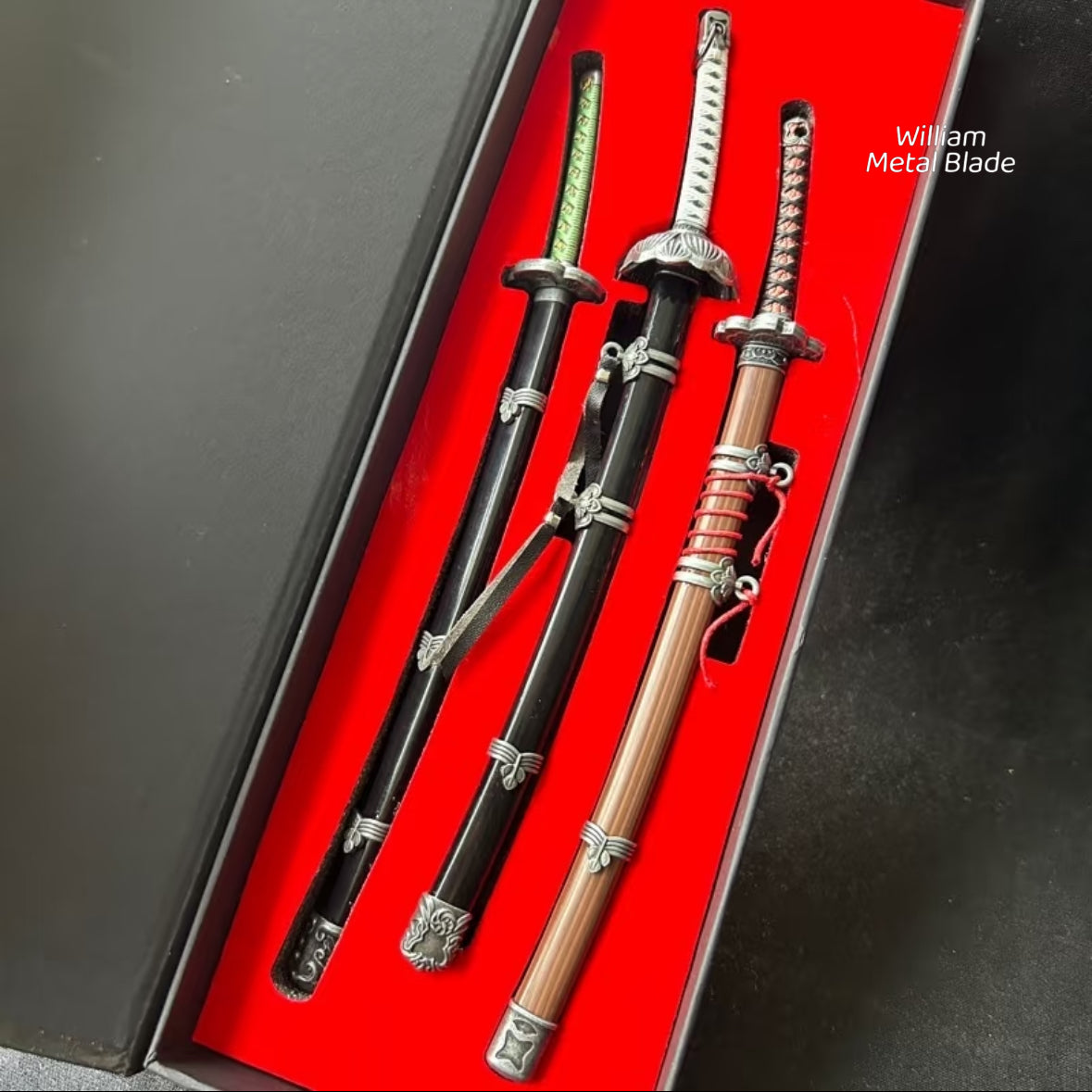 High quality Mini Kusabimaru katana 3 In 1 Gift Box