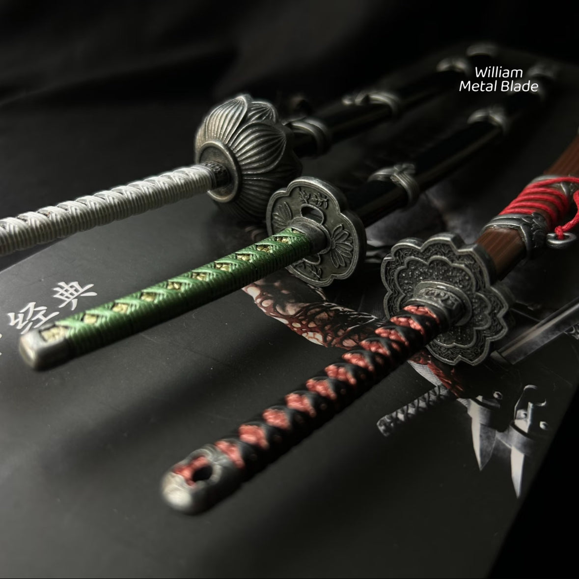 High quality Mini Kusabimaru katana 3 In 1 Gift Box
