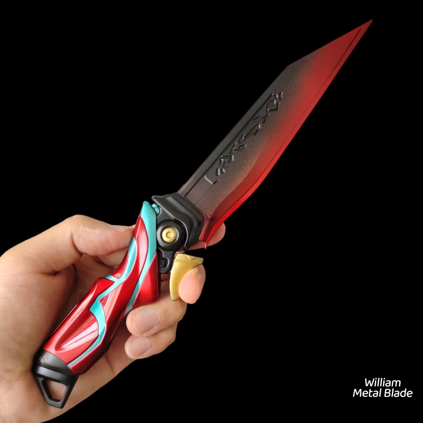 Holo Meridian Knife Alloy Blunt Blade Replica