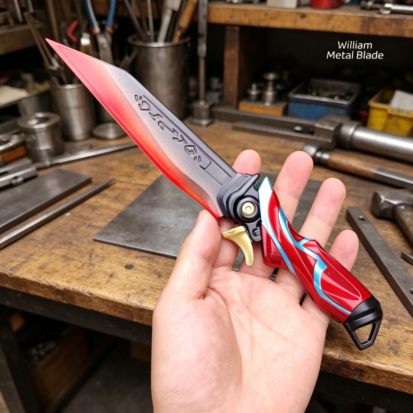 Holo Meridian Knife Alloy Blunt Blade Replica