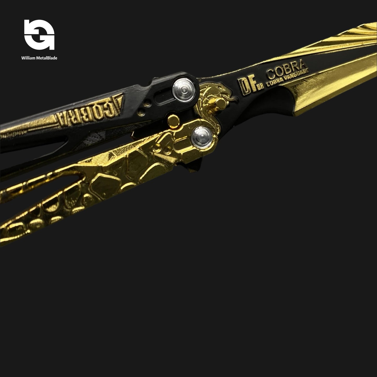 Hot Game 28CM/11" Metal Shadow Edge Butterfly Knife