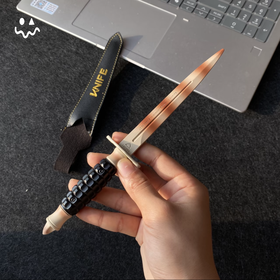 Hot Game Black Hawk Knife Metal Replica