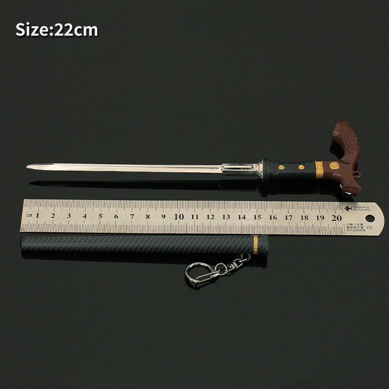 Hot Game Judgment Cane Sword Metal Replica