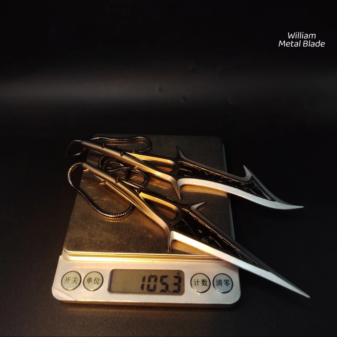 16CM/6.29" Blackthorn Blades Metal Mini Replica