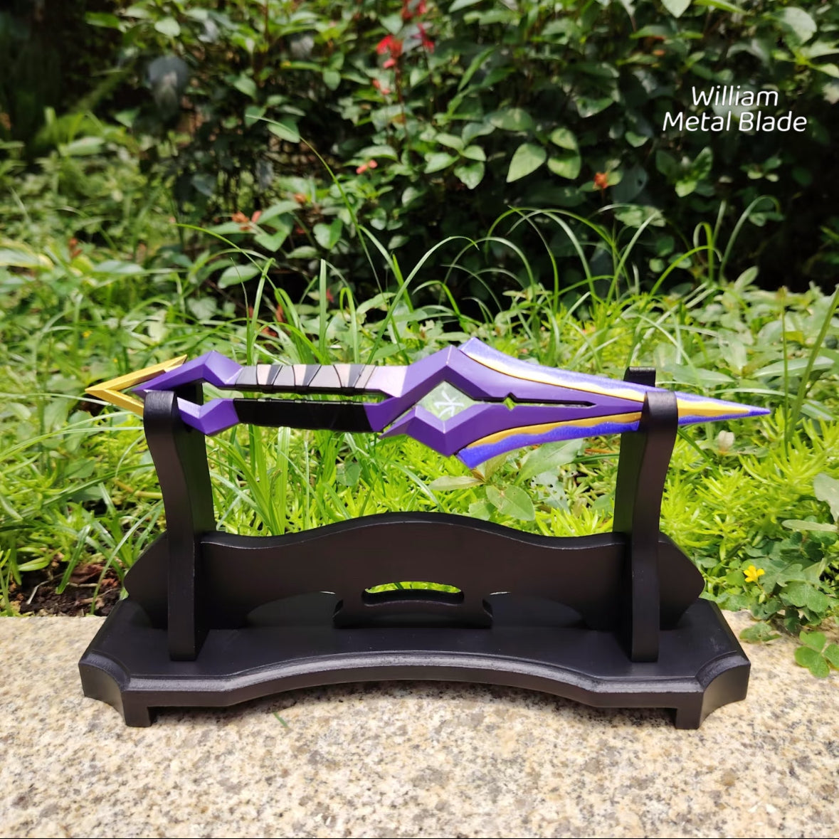 23CM/9.0" Kuronami Naru-Kami Metal Blunt Blade Kunai