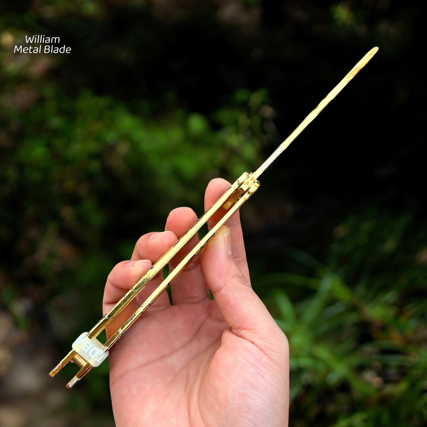 Delta Force IRL Cobra Vanguard High-quality Stainless Steel Balisong Trainer