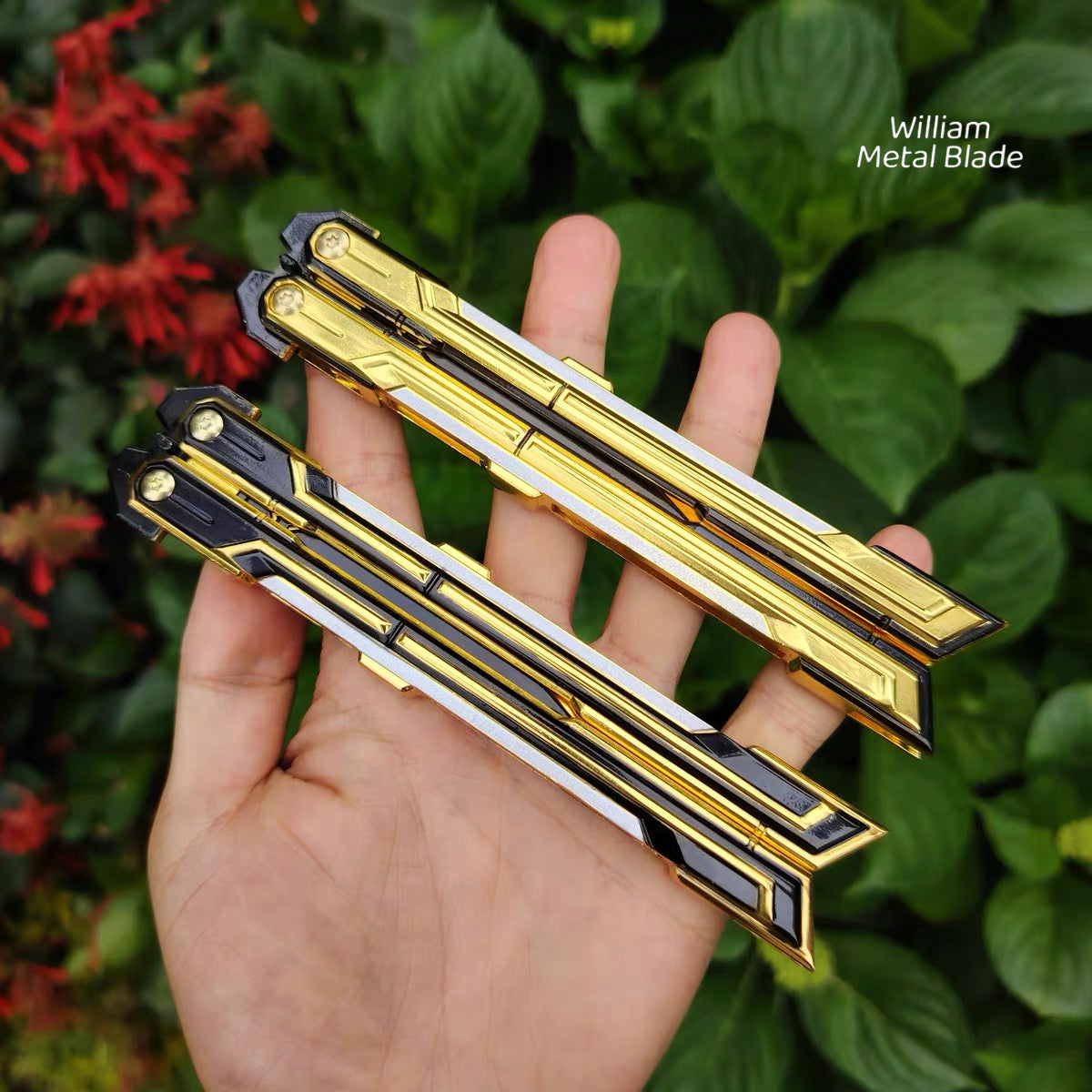 25CM/9.8" Champion 2025 Knife Metal Replica