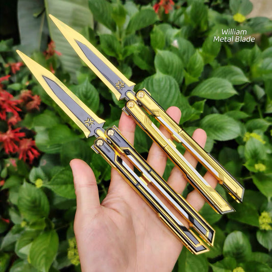 25CM/9.8" Champion 2025 Knife Metal Replica