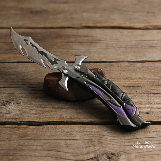 22CM/8.6" Reaver Balisong Metal Replica